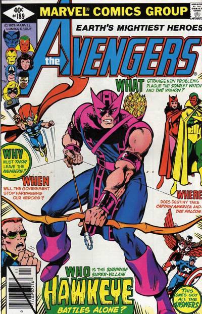 Avengers, The (1963)   n° 189 - Marvel Comics