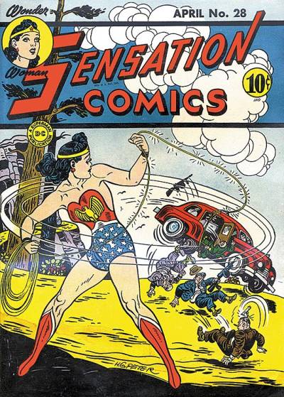 Sensation Comics (1942)   n° 28 - DC Comics