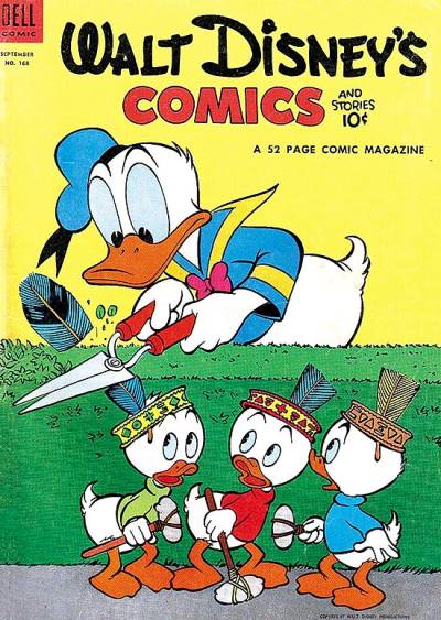 Walt Disney's Comics And Stories (1940)   n° 168 - Dell