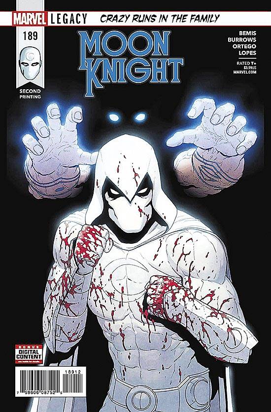 Página de Moon Knight # 1 - UNIVERSO HQ