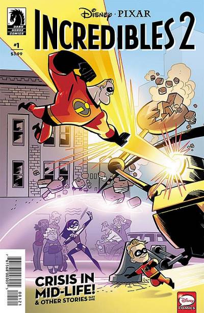 Disney/Pixar The Incredibles 2: Crisis In Mid-Life! & Other Stories (2018)   n° 1 - Dark Horse Comics