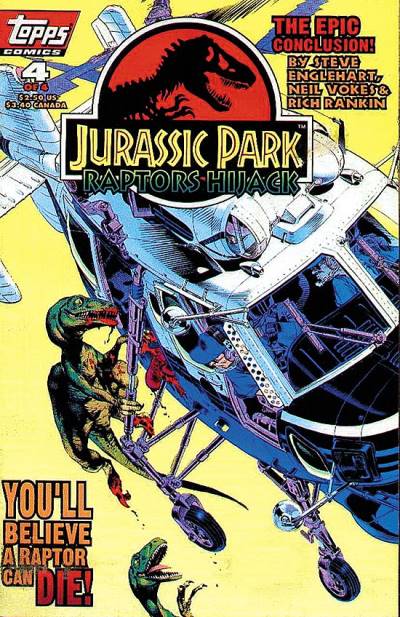 Jurassic Park: Raptors Hijack   n° 4 - Topps