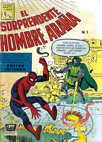 El Sorprendente Hombre Araña (1963)   n° 5 - La Prensa S.C.L.