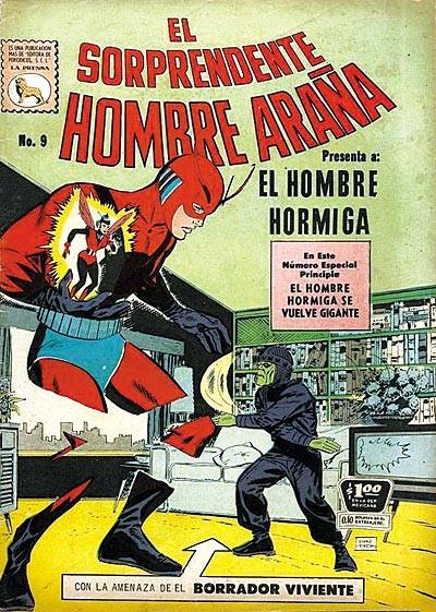 El Sorprendente Hombre Araña (1963)   n° 9 - La Prensa S.C.L.