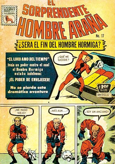 El Sorprendente Hombre Araña (1963)   n° 17 - La Prensa S.C.L.