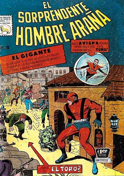 El Sorprendente Hombre Araña (1963)   n° 36 - La Prensa S.C.L.