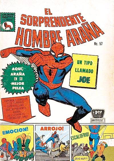 El Sorprendente Hombre Araña (1963)   n° 57 - La Prensa S.C.L.