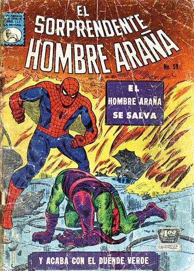 El Sorprendente Hombre Araña (1963)   n° 59 - La Prensa S.C.L.