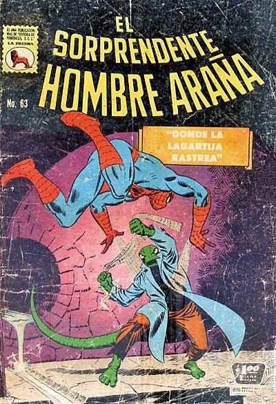 El Sorprendente Hombre Araña (1963) n° 63 - La Prensa S.C.L.
