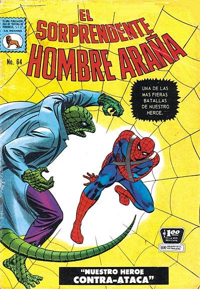 El Sorprendente Hombre Araña (1963)   n° 64 - La Prensa S.C.L.