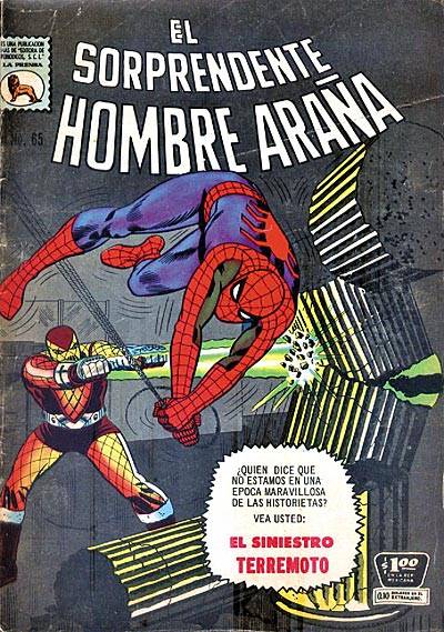 El Sorprendente Hombre Araña (1963) n° 65 - La Prensa S.C.L.