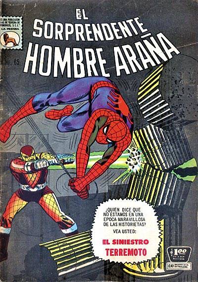 El Sorprendente Hombre Araña (1963)   n° 65 - La Prensa S.C.L.