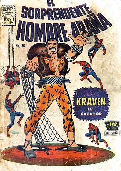 El Sorprendente Hombre Araña (1963) n° 66 - La Prensa S.C.L.