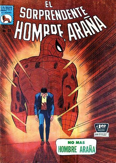 El Sorprendente Hombre Araña (1963)   n° 69 - La Prensa S.C.L.