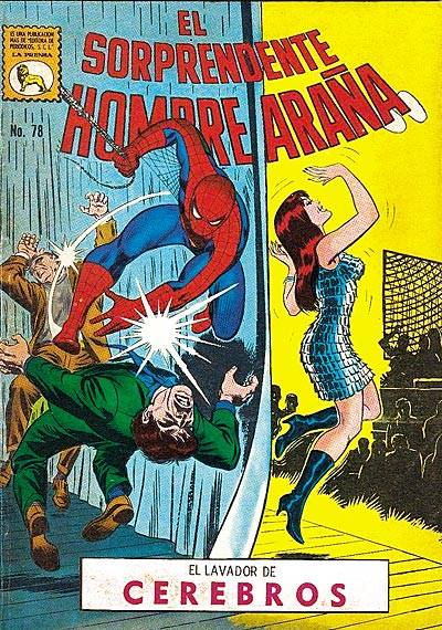 El Sorprendente Hombre Araña (1963)   n° 78 - La Prensa S.C.L.