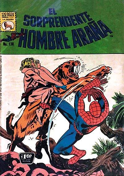 El Sorprendente Hombre Araña (1963)   n° 138 - La Prensa S.C.L.