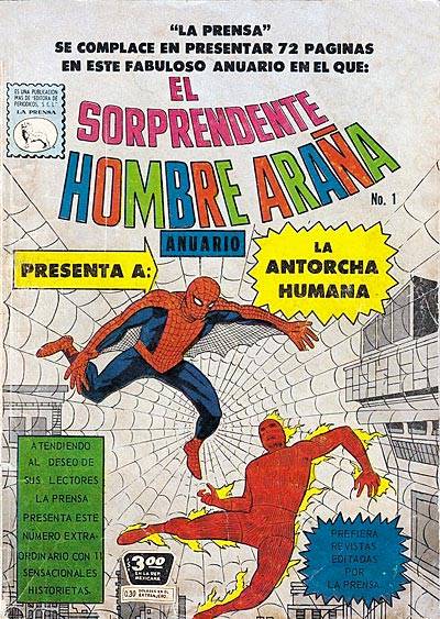 El Sorprendente Hombre Araña Anuario   n° 1 - La Prensa S.C.L.