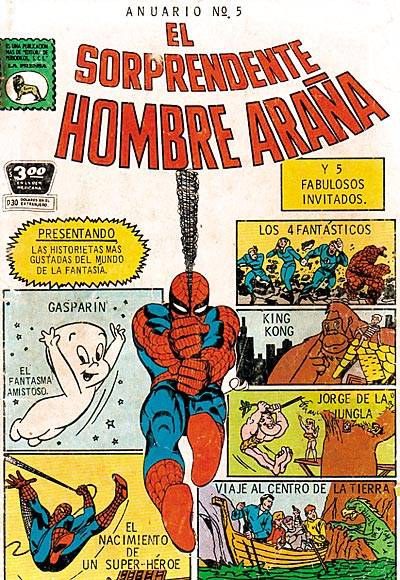 El Sorprendente Hombre Araña Anuario   n° 5 - La Prensa S.C.L.