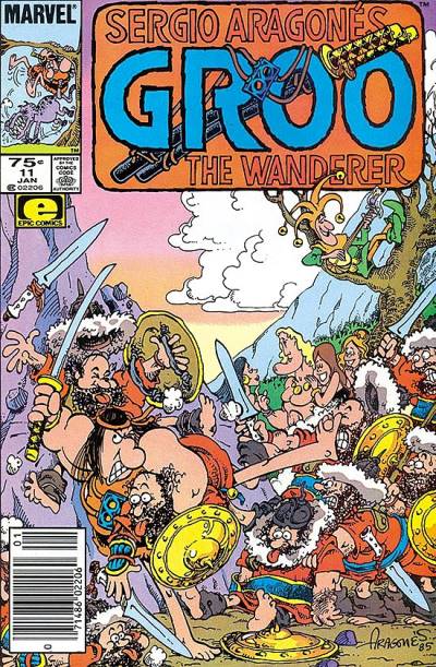 Groo, The Wanderer (1985)   n° 11 - Marvel Comics