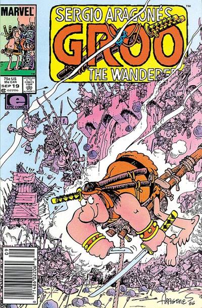 Groo, The Wanderer (1985)   n° 19 - Marvel Comics