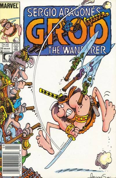 Groo, The Wanderer (1985)   n° 25 - Marvel Comics