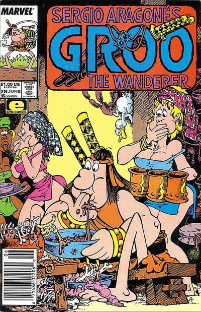 Groo, The Wanderer (1985)   n° 28 - Marvel Comics