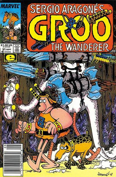 Groo, The Wanderer (1985)   n° 31 - Marvel Comics