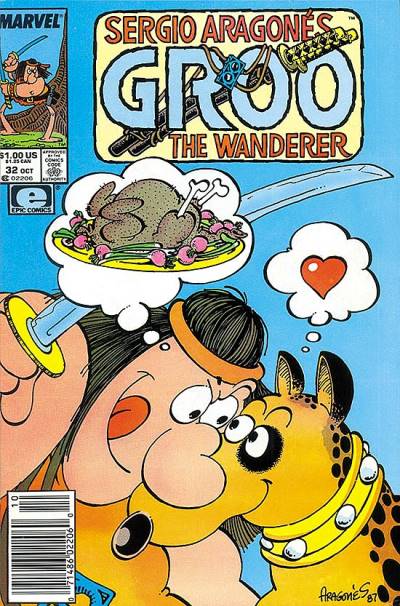 Groo, The Wanderer (1985)   n° 32 - Marvel Comics