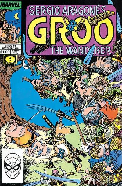 Groo, The Wanderer (1985)   n° 44 - Marvel Comics