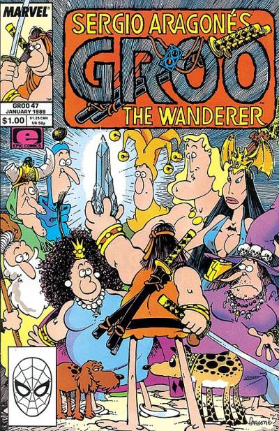Groo, The Wanderer (1985)   n° 47 - Marvel Comics