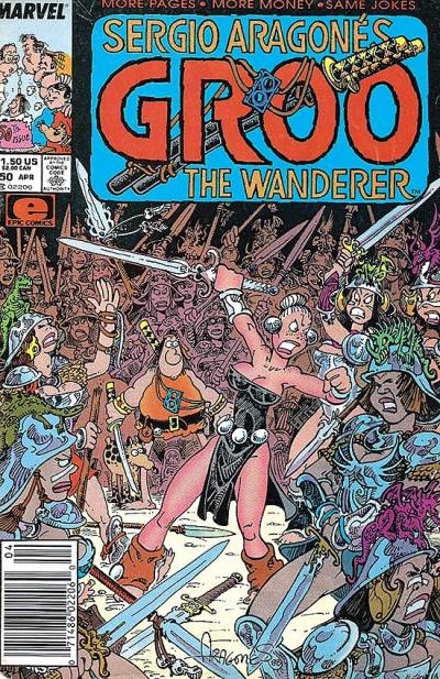 Groo, The Wanderer (1985)   n° 50 - Marvel Comics