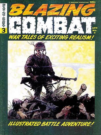 Blazing Combat (1965)   n° 3 - Warren Publishing