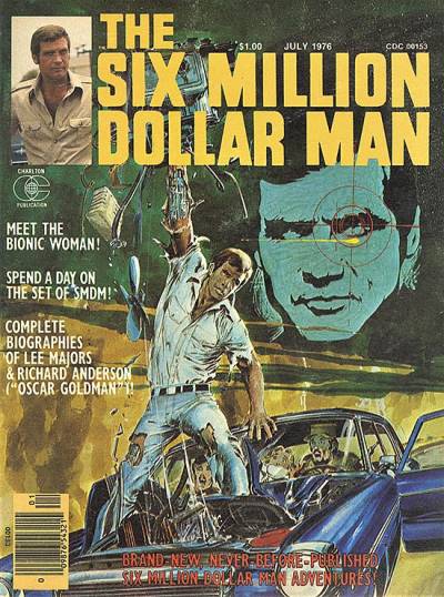 Six Million Dollar Man (1976)   n° 1 - Charlton Comics