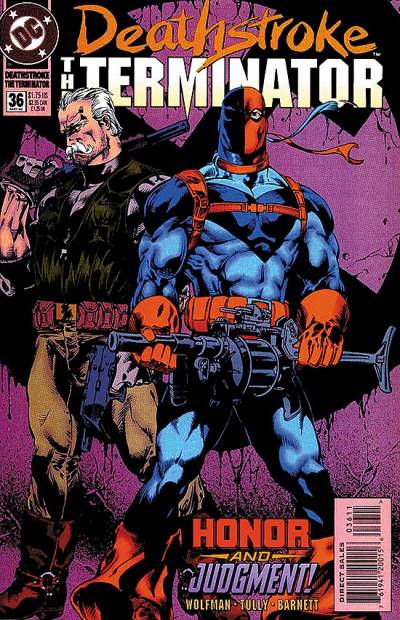 Deathstroke, The Terminator (1991)   n° 36 - DC Comics