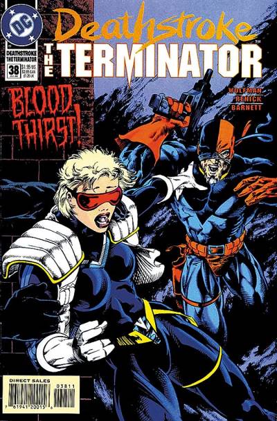 Deathstroke, The Terminator (1991)   n° 38 - DC Comics