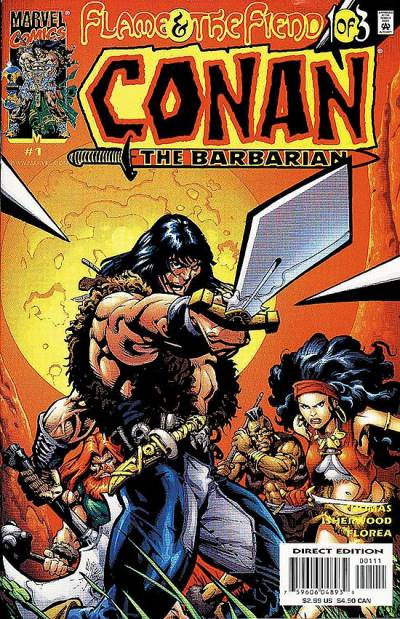 Conan The Barbarian: Flame And The Fiend (2000)   n° 1 - Marvel Comics