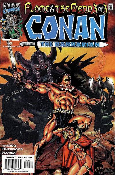 Conan The Barbarian: Flame And The Fiend (2000)   n° 3 - Marvel Comics