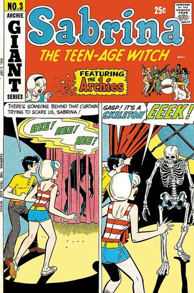 Sabrina, The Teen-Age Witch (1971)   n° 3 - Archie Comics