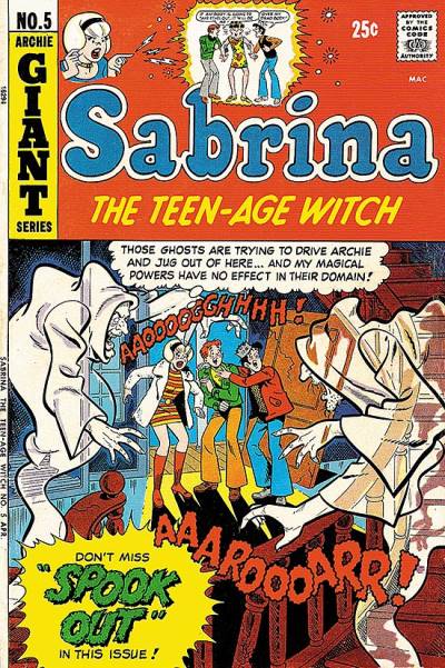 Sabrina, The Teen-Age Witch (1971)   n° 5 - Archie Comics