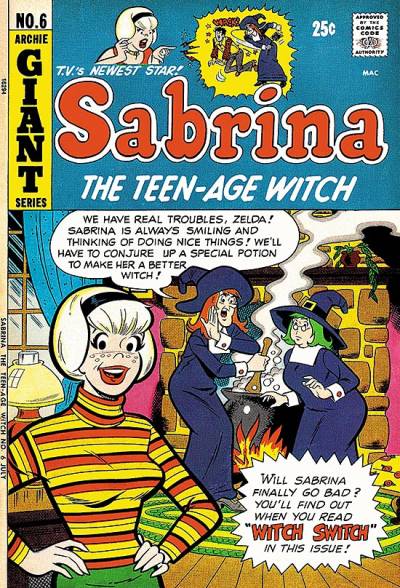 Sabrina, The Teen-Age Witch (1971)   n° 6 - Archie Comics