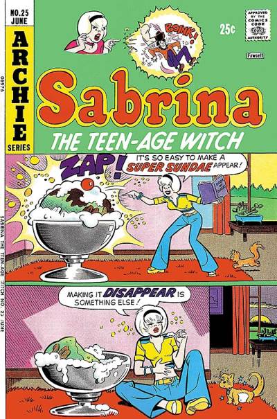 Sabrina, The Teen-Age Witch (1971)   n° 25 - Archie Comics