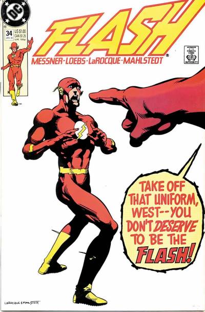 Flash, The (1987)   n° 34 - DC Comics