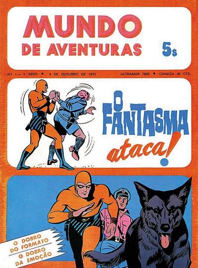 Mundo de Aventuras (1973)   n° 1 - Agência Portuguesa de Revistas