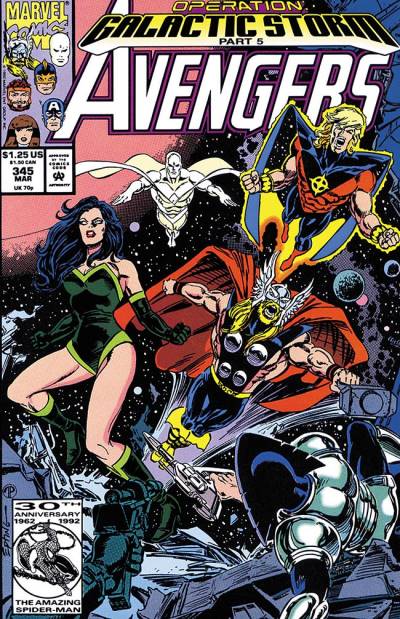 Avengers, The (1963)   n° 345 - Marvel Comics