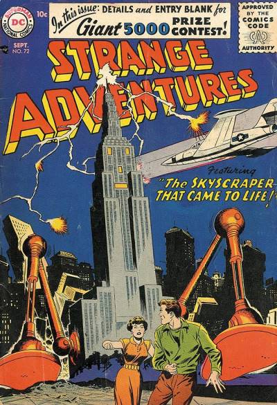 Strange Adventures (1950)   n° 72 - DC Comics