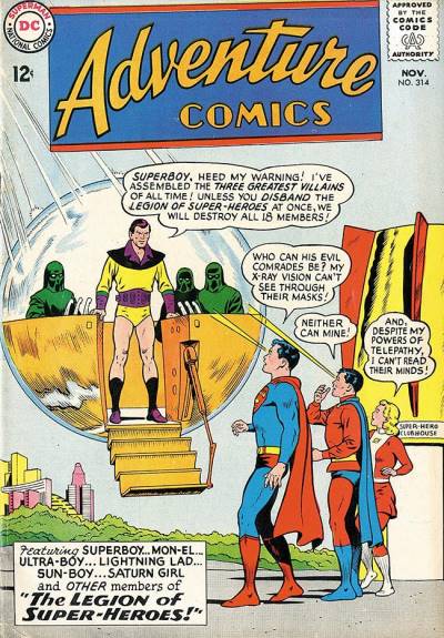 Adventure Comics (1938)   n° 314 - DC Comics