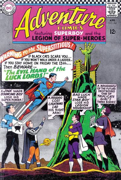 Adventure Comics (1938)   n° 343 - DC Comics