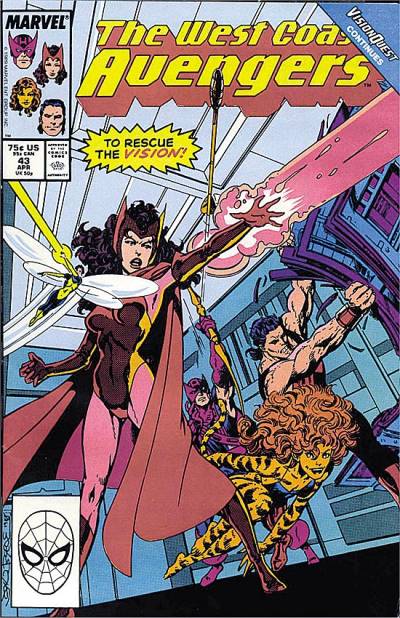 West Coast Avengers, The (1985)   n° 43 - Marvel Comics