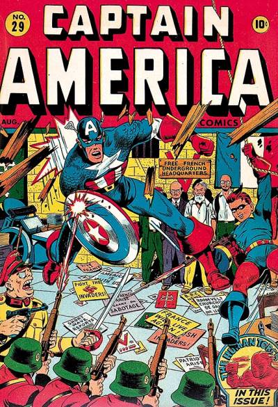Captain America Comics (1941)   n° 29 - Timely Publications