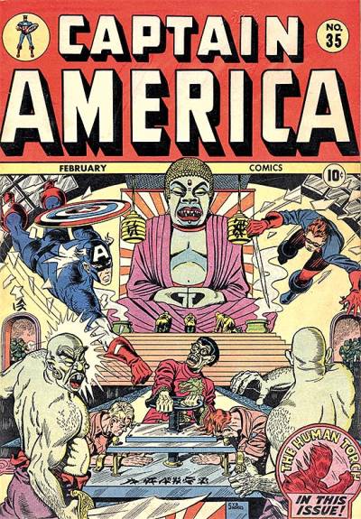 Captain America Comics (1941)   n° 35 - Timely Publications